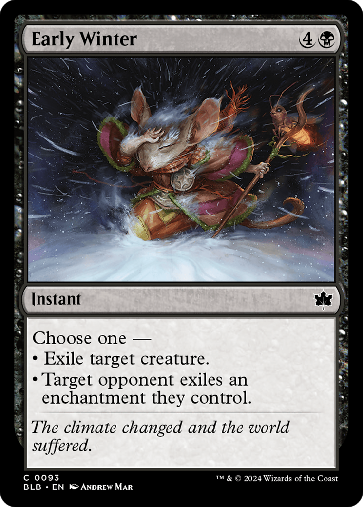 Magic: The Gathering - Early Winter Foil - Bloomburrow