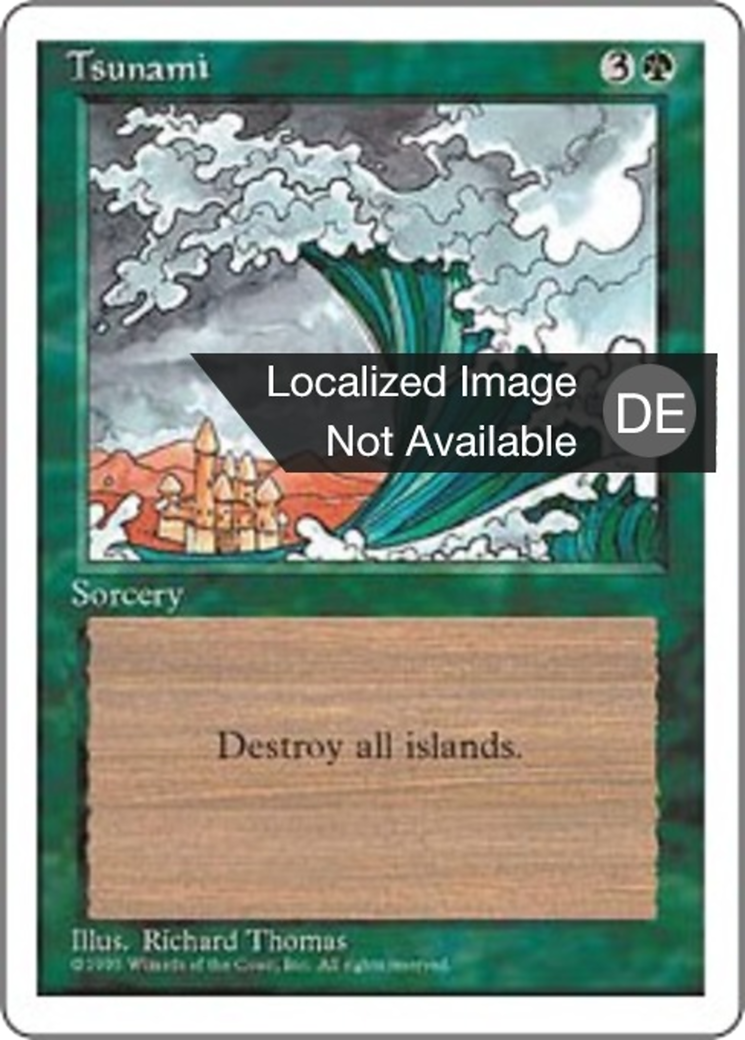 Magic: The Gathering - Tsunami - Fourth Edition