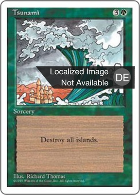 Magic: The Gathering - Tsunami - Fourth Edition