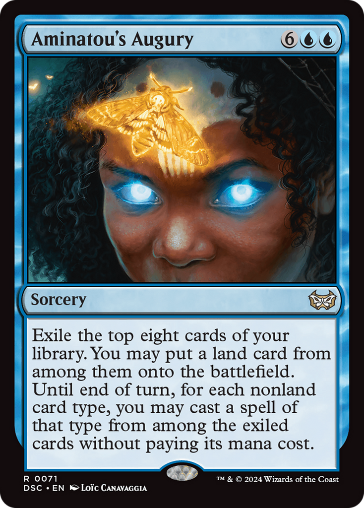 Magic: The Gathering - Aminatou's Augury - Duskmourn: House of Horror Commander