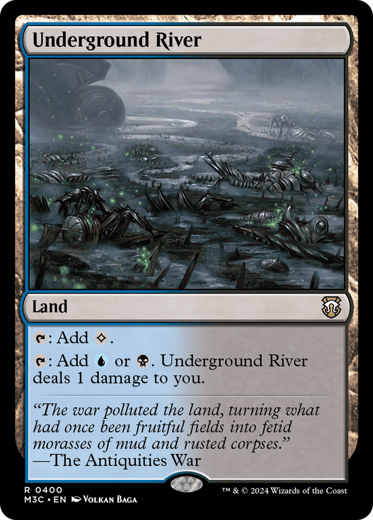 Magic: The Gathering - Underground River - Modern Horizons 3 Commander