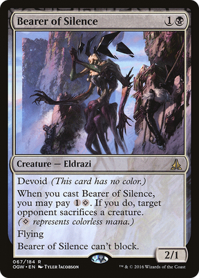 Magic: The Gathering - Bearer of Silence Foil - Oath of the Gatewatch