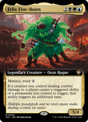 Magic: The Gathering - Felix Five-Boots - Outlaws of Thunder Junction Commander