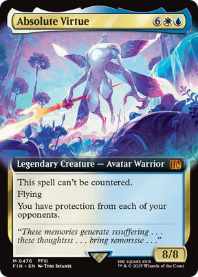 Magic: The Gathering - Absolute Virtue Foil - Final Fantasy