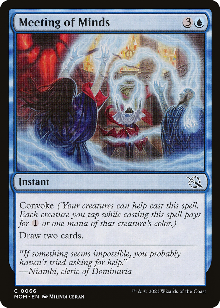Magic: The Gathering - Meeting of Minds Foil - March of the Machine