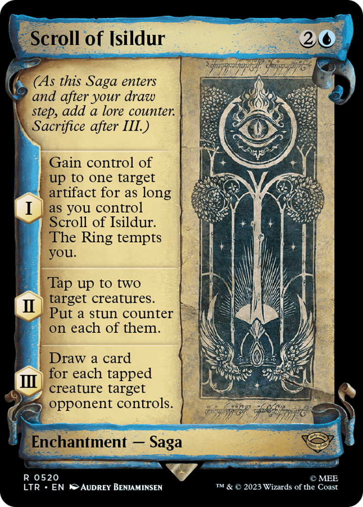 Magic: The Gathering - Scroll of Isildur Foil - The Lord of the Rings: Tales of Middle-earth