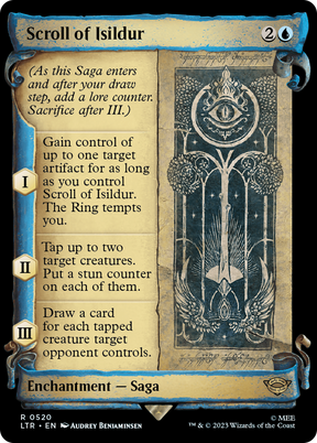 Magic: The Gathering - Scroll of Isildur Foil - The Lord of the Rings: Tales of Middle-earth