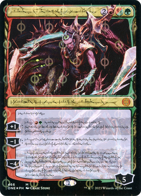 Magic: The Gathering - Lukka, Bound to Ruin Foil - Phyrexia: All Will Be One