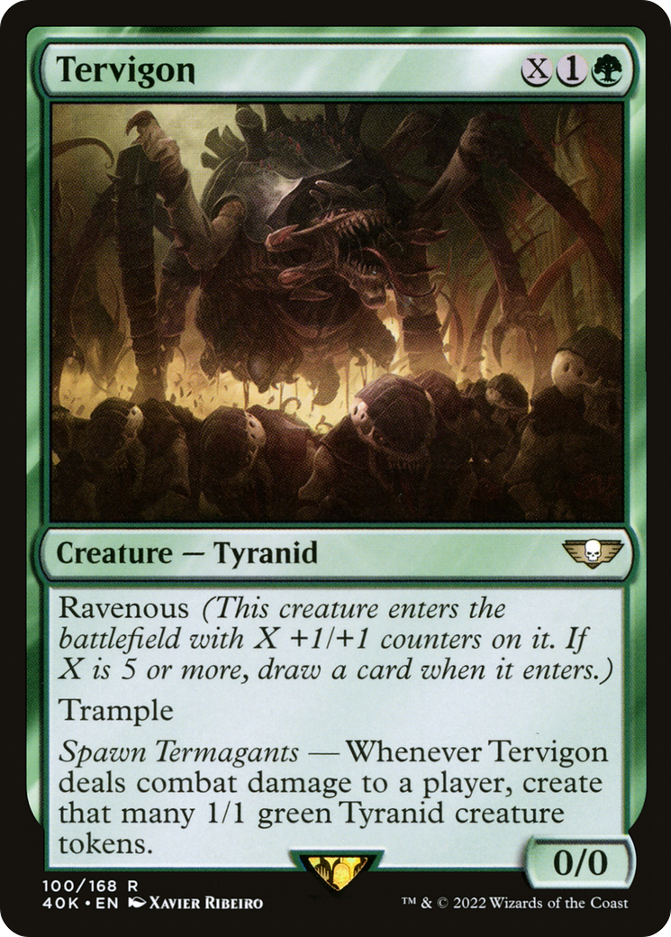 Magic: The Gathering - Tervigon - Warhammer 40000 Commander