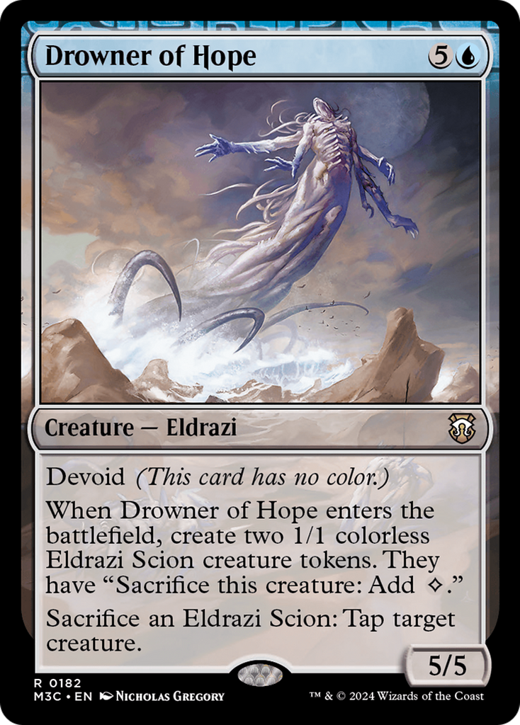 Magic: The Gathering - Drowner of Hope - Modern Horizons 3 Commander