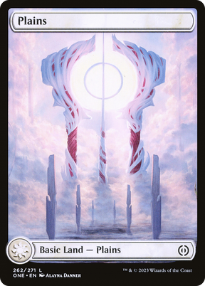 Magic: The Gathering - Plains #262 Foil - Phyrexia: All Will Be One