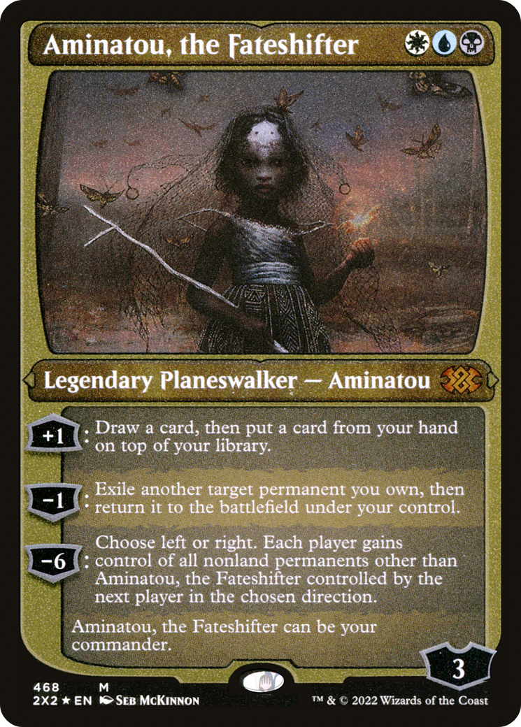 Magic: The Gathering - Aminatou, the Fateshifter Foil - Double Masters 2022