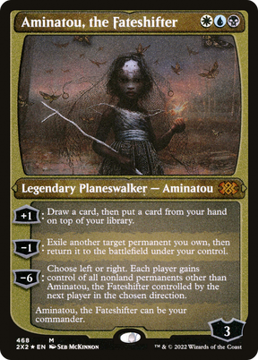 Magic: The Gathering - Aminatou, the Fateshifter Foil - Double Masters 2022
