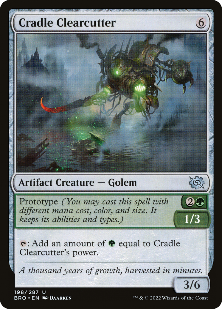 Magic: The Gathering - Cradle Clearcutter Foil - The Brothers' War