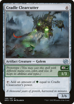 Magic: The Gathering - Cradle Clearcutter Foil - The Brothers' War