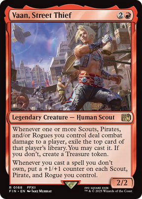 Magic: The Gathering - Vaan, Street Thief Foil - Final Fantasy