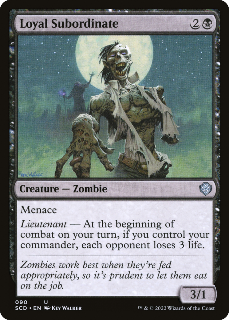 Magic: The Gathering - Loyal Subordinate - Starter Commander Decks