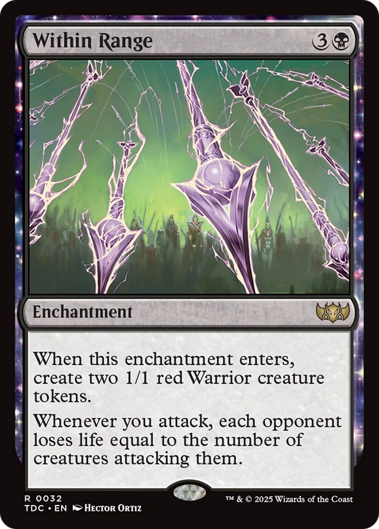 Magic: The Gathering - Within Range - Tarkir: Dragonstorm Commander
