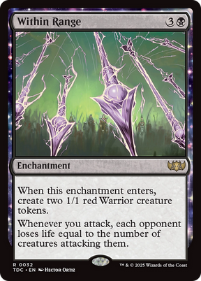 Magic: The Gathering - Within Range - Tarkir: Dragonstorm Commander