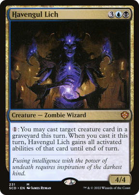 Magic: The Gathering - Havengul Lich - Starter Commander Decks