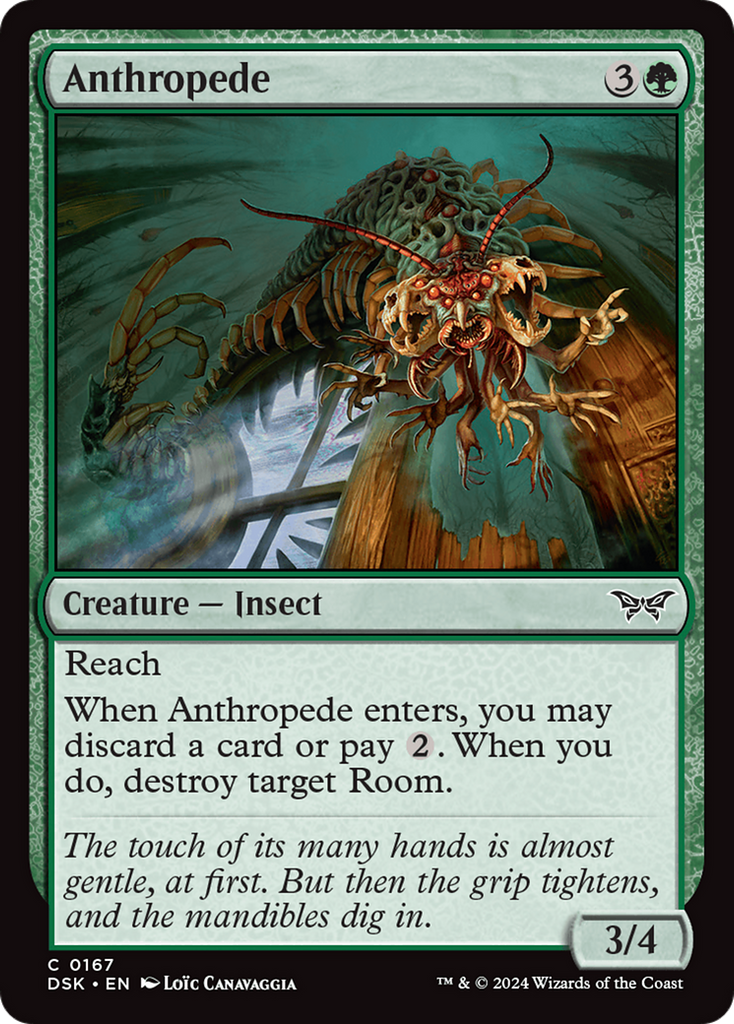 Magic: The Gathering - Anthropede - Duskmourn: House of Horror