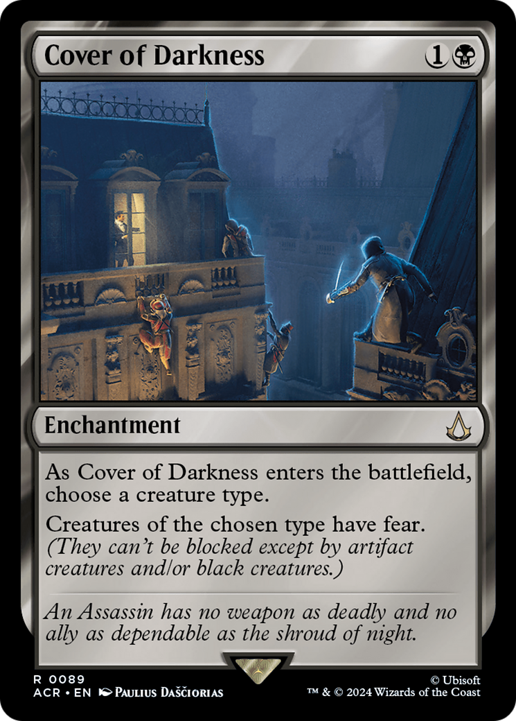 Magic: The Gathering - Cover of Darkness - Assassin's Creed