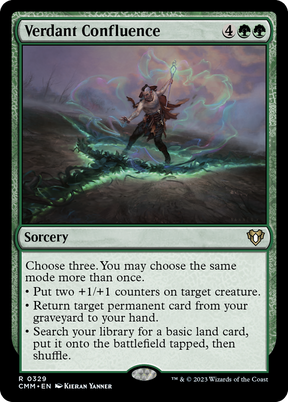 Magic: The Gathering - Verdant Confluence Foil - Commander Masters