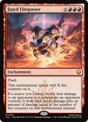 Magic: The Gathering - Fated Firepower Foil - Avatar: The Last Airbender