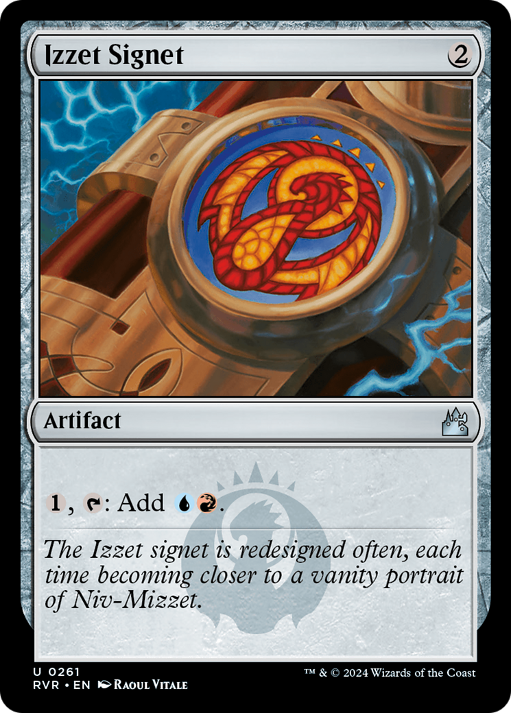 Magic: The Gathering - Izzet Signet Foil - Ravnica Remastered
