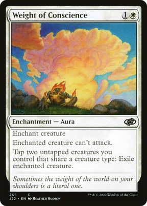 Magic: The Gathering - Weight of Conscience - Jumpstart 2022