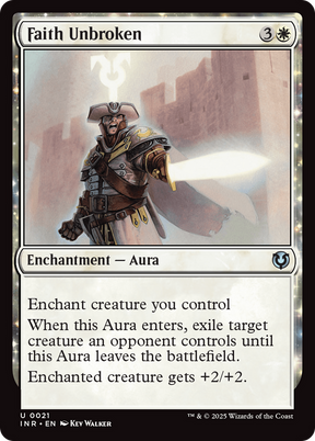 Magic: The Gathering - Faith Unbroken Foil - Innistrad Remastered