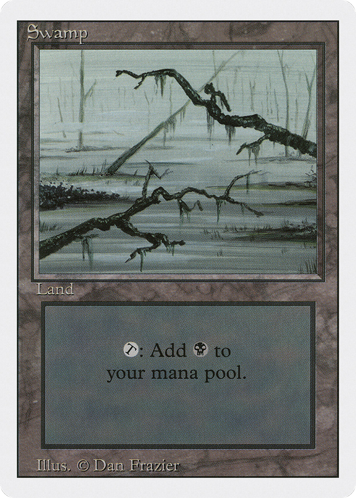 Magic: The Gathering - Swamp - Revised Edition