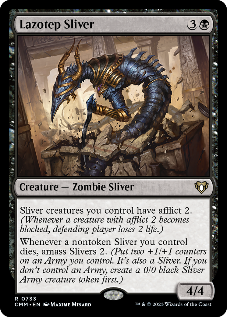 Magic: The Gathering - Lazotep Sliver - Commander Masters