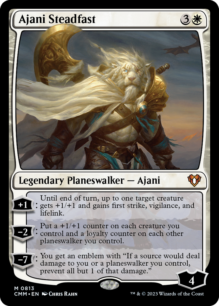 Magic: The Gathering - Ajani Steadfast - Commander Masters