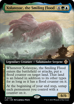 Magic: The Gathering - Xolatoyac, the Smiling Flood Foil - The Lost Caverns of Ixalan Commander
