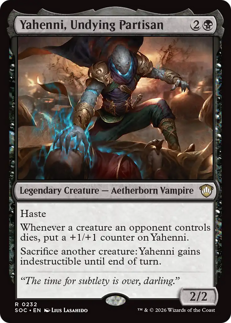 Magic: The Gathering - Yahenni, Undying Partisan - Secrets of Strixhaven Commander