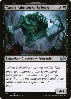 Magic: The Gathering - Yargle, Glutton of Urborg - Jumpstart 2022