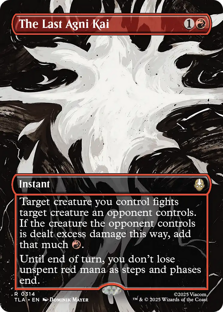 Magic: The Gathering - The Last Agni Kai Foil - Avatar: The Last Airbender