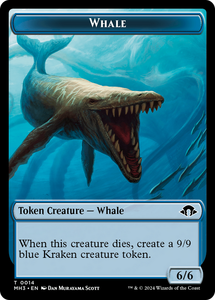 Magic: The Gathering - Whale Token - Modern Horizons 3 Tokens