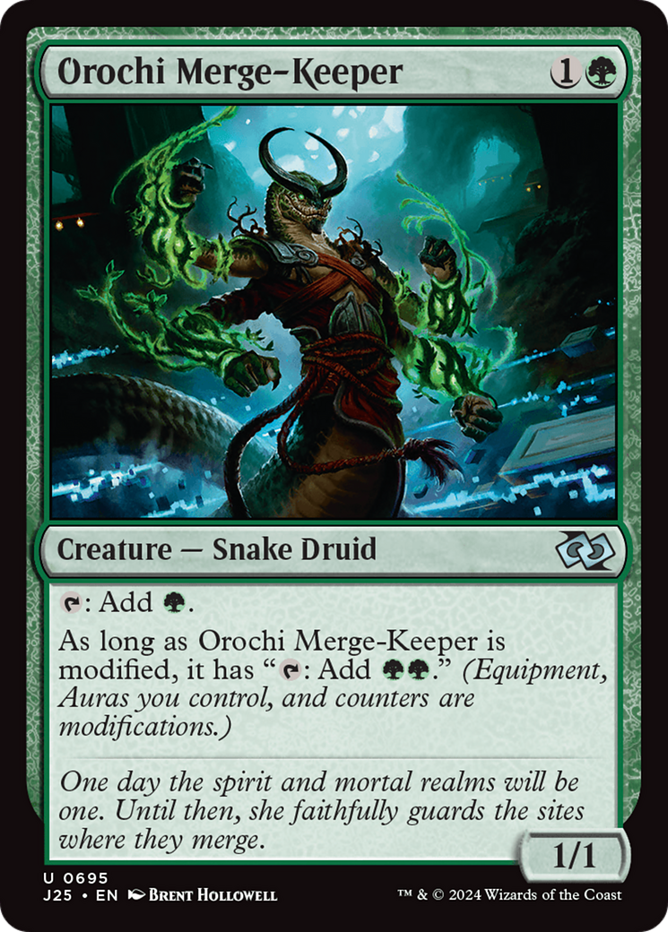 Magic: The Gathering - Orochi Merge-Keeper - Foundations Jumpstart