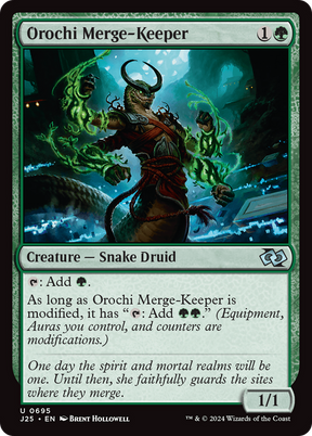 Magic: The Gathering - Orochi Merge-Keeper - Foundations Jumpstart