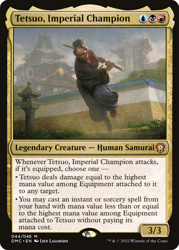 Magic: The Gathering - Tetsuo, Imperial Champion Foil - Dominaria United Commander