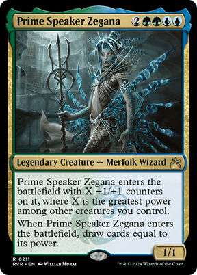 Magic: The Gathering - Prime Speaker Zegana - Ravnica Remastered