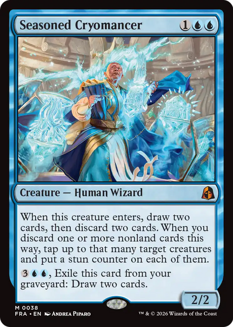 Magic: The Gathering - Seasoned Cryomancer Foil - Reality Fracture