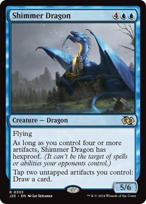 Magic: The Gathering - Shimmer Dragon - Foundations Jumpstart