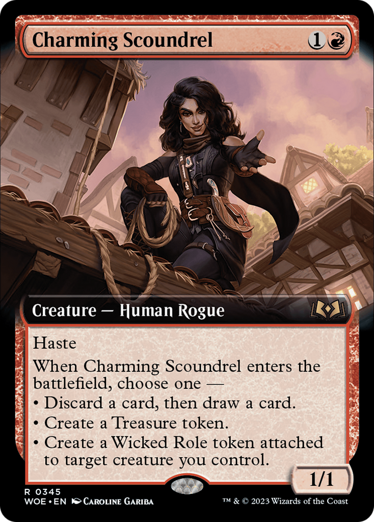 Magic: The Gathering - Charming Scoundrel - Wilds of Eldraine