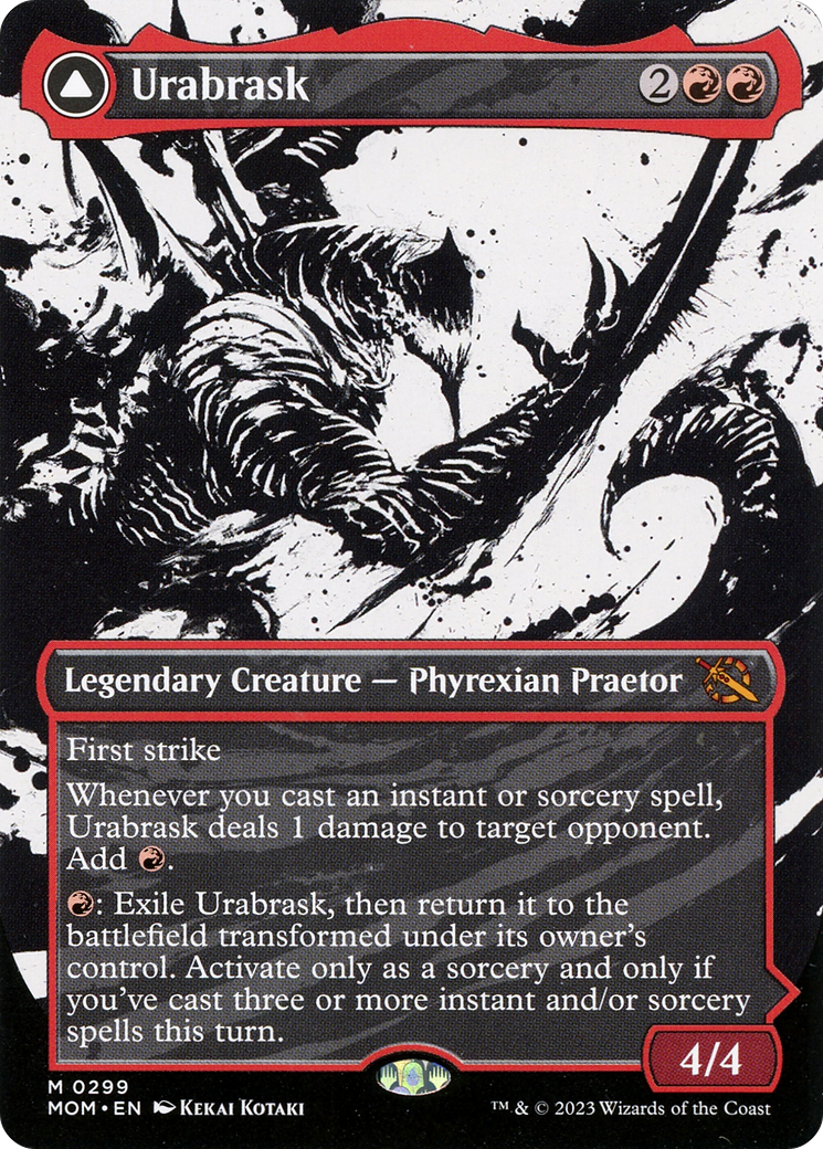 Magic: The Gathering - Urabrask // The Great Work - March of the Machine