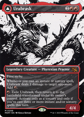 Magic: The Gathering - Urabrask // The Great Work - March of the Machine