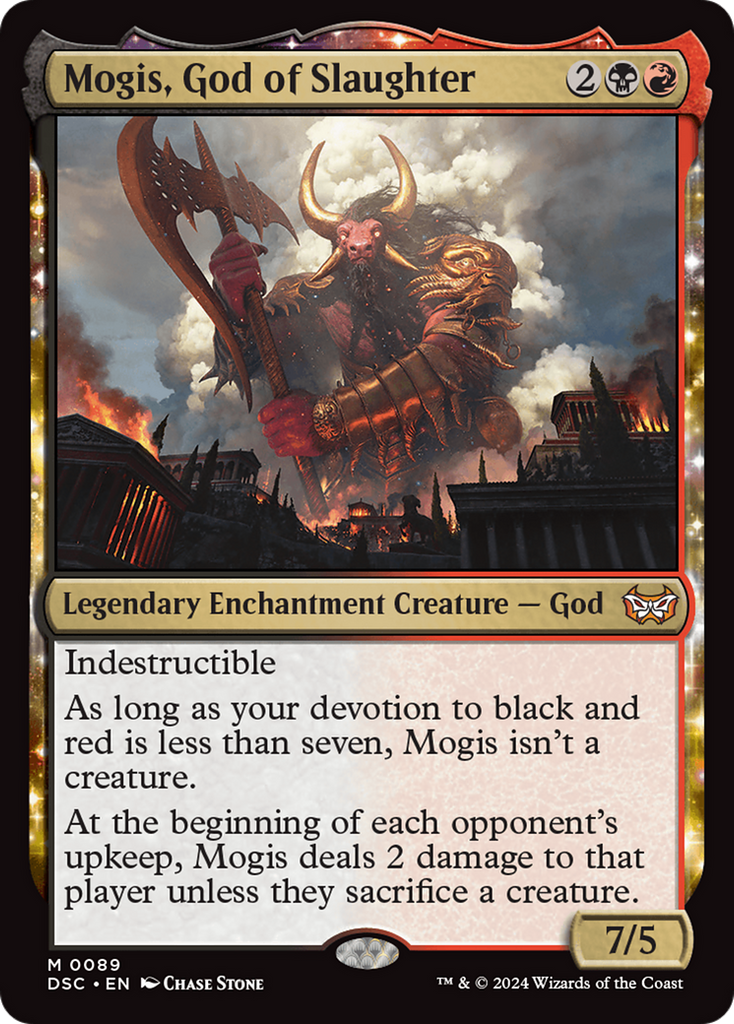 Magic: The Gathering - Mogis, God of Slaughter - Duskmourn: House of Horror Commander