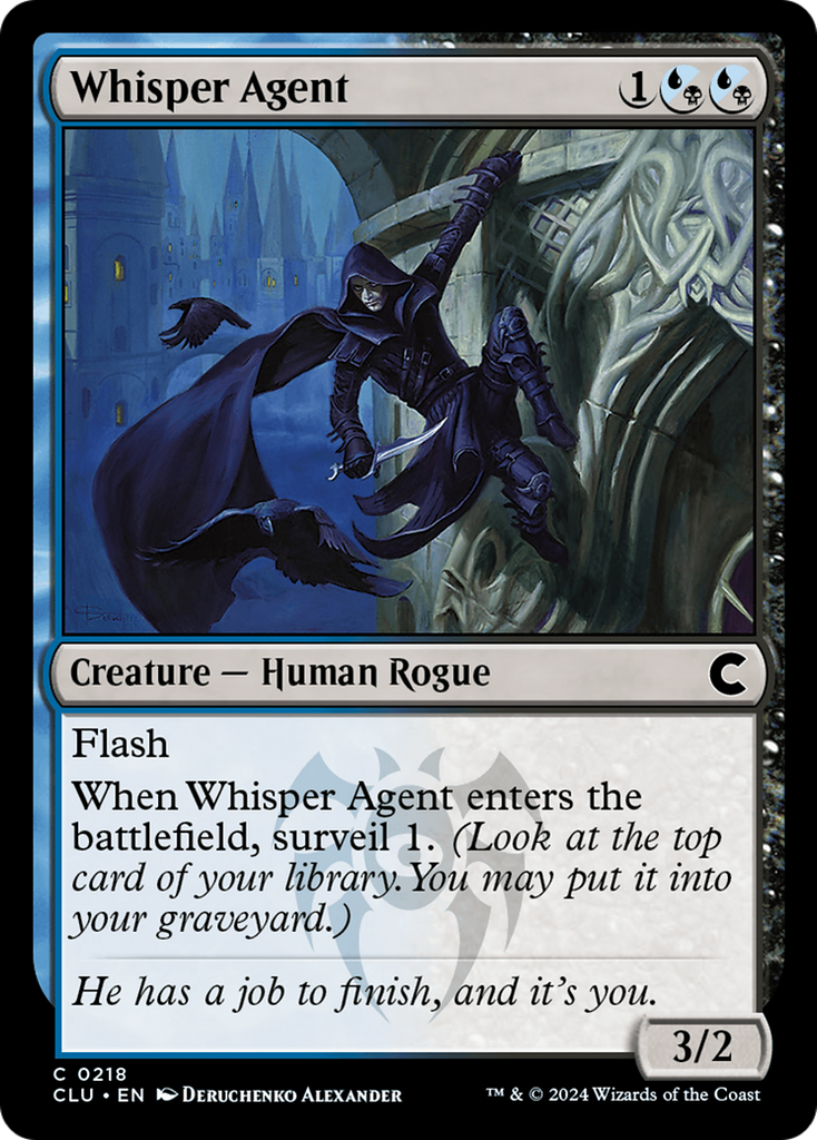 Magic: The Gathering - Whisper Agent - Ravnica: Clue Edition